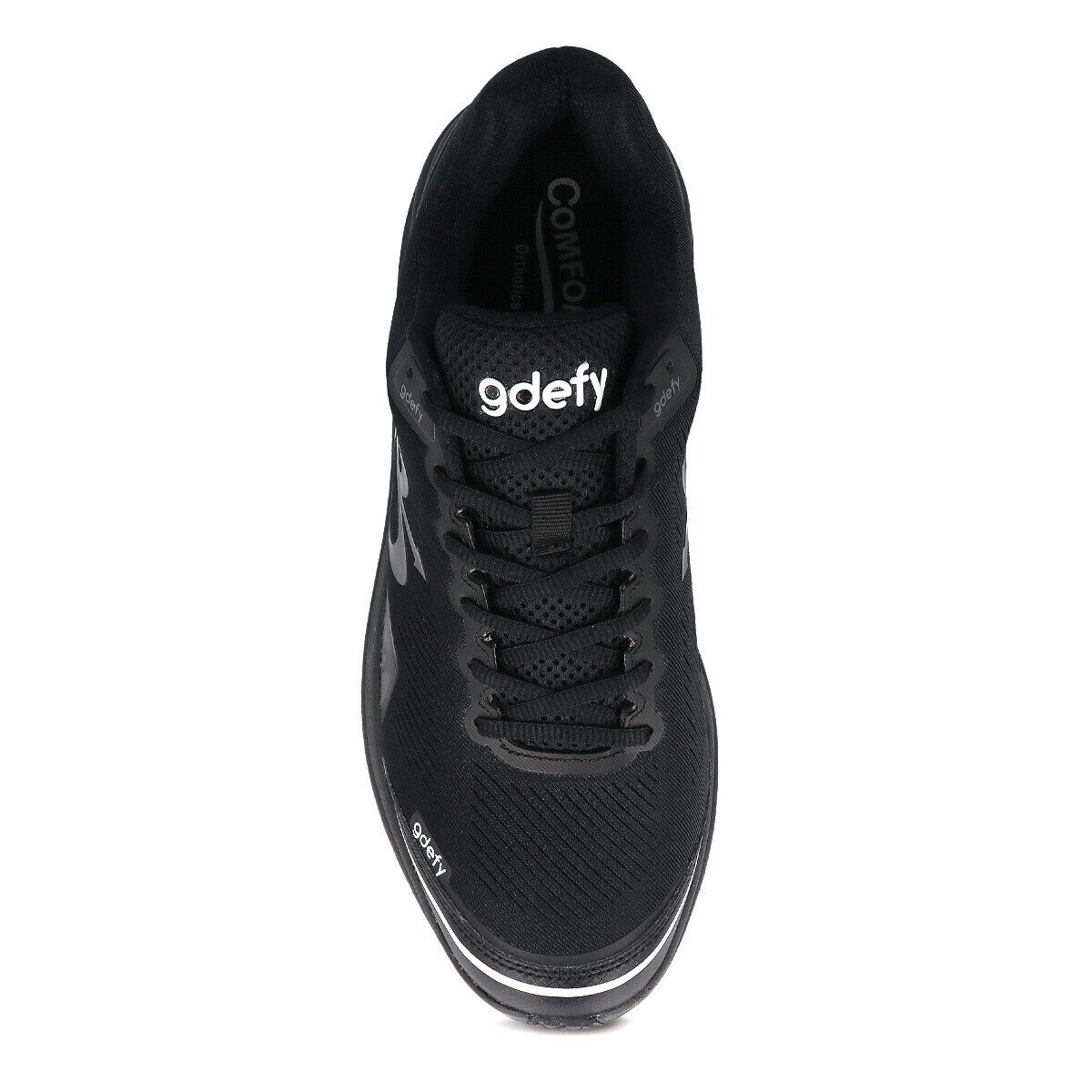 Women's GDEFY Mighty Walk Athletic Orthopedic Walking Shoes BLACK TB9024FNB - AllSportsWearUSA